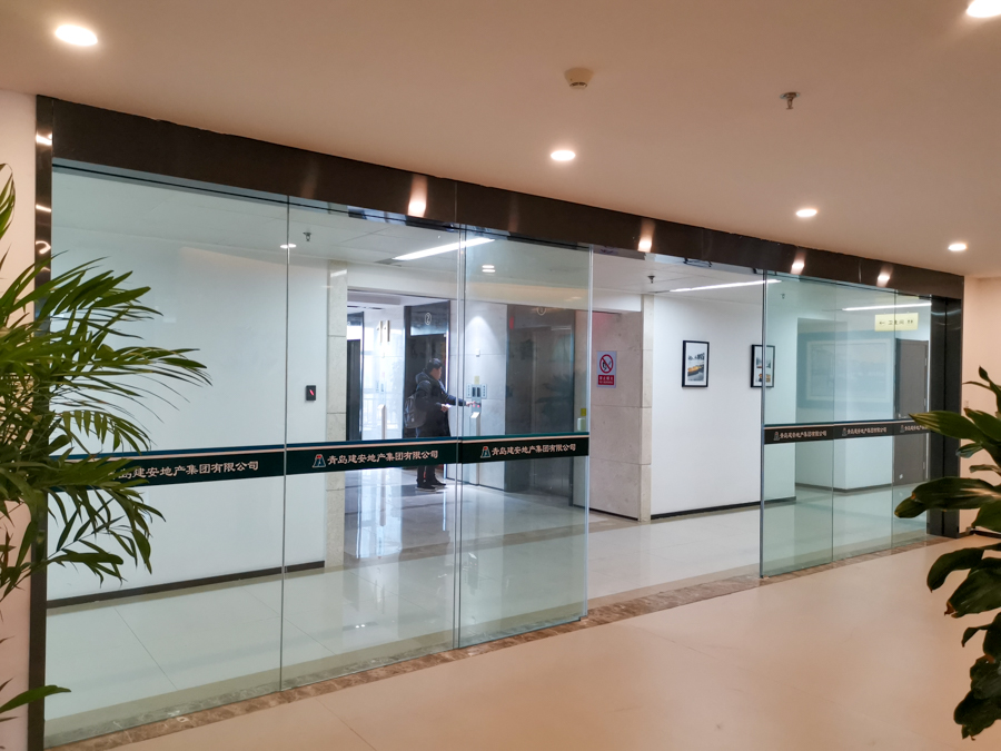 無(wú)框玻璃自動(dòng)門(mén)